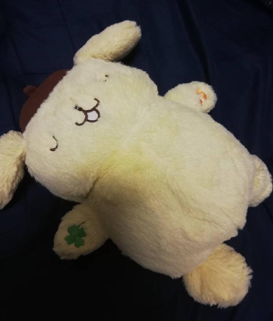 値下げ（箱なし）ポムポムプリン　動くおやすみぬいぐるみ　サンリオ