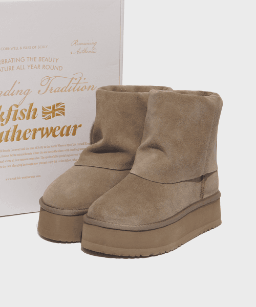 MAXI FOLDED BOOTS SHORT(6inch) - 3 colors