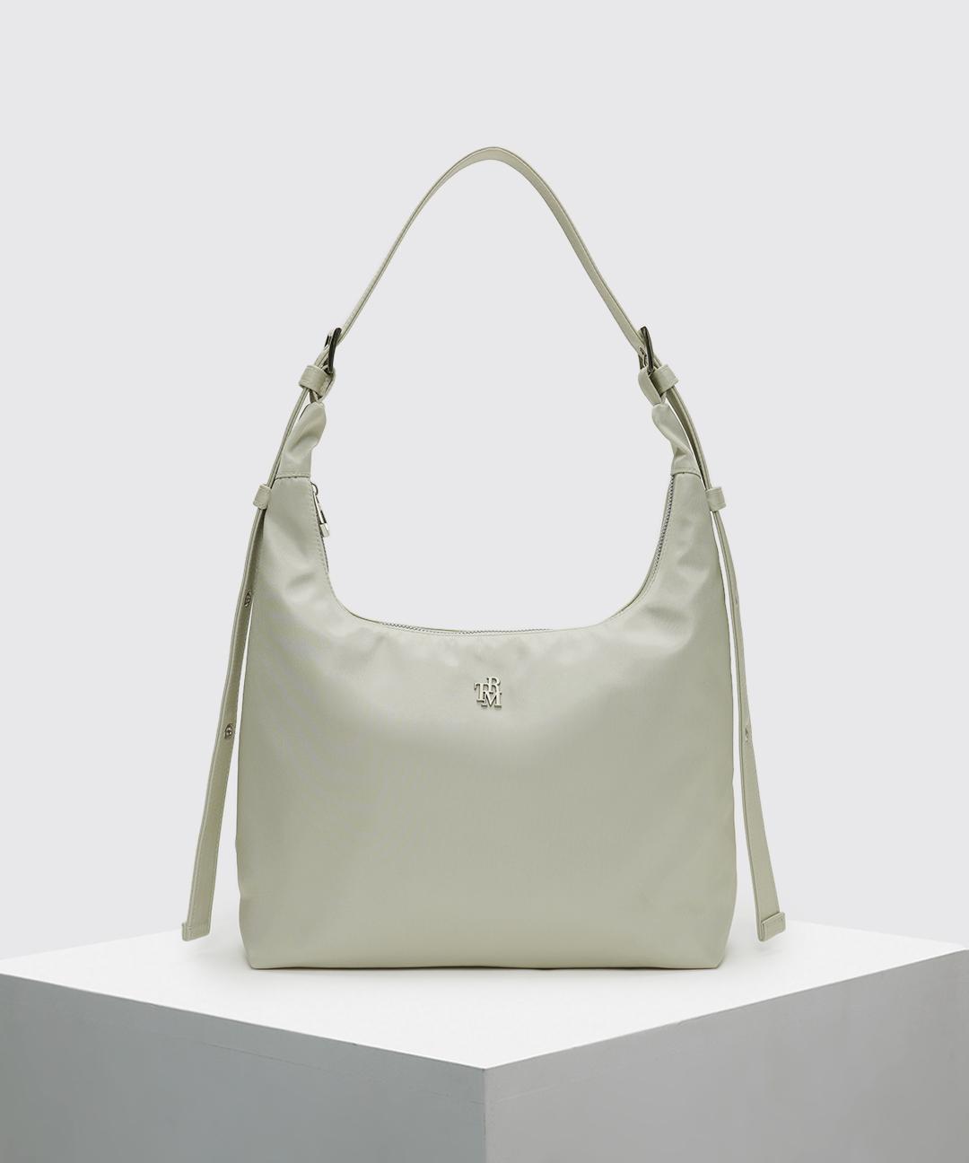 쓰리마인즈 [아이패드수납/방수] TRM Recycle Nylon 2way Eyelet Hobo Bag T59W