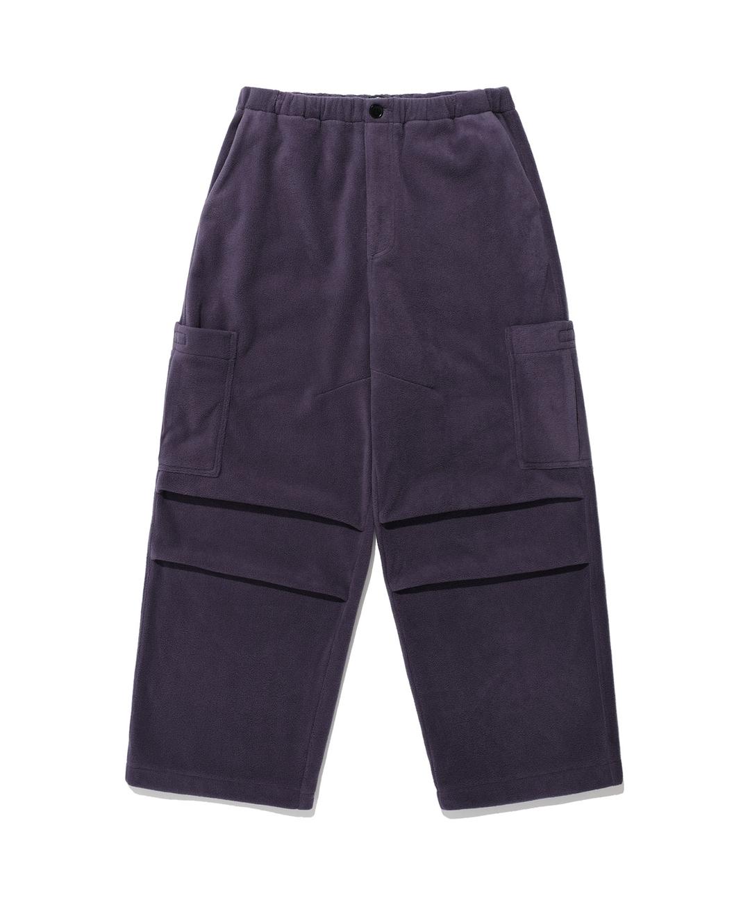 FLEECE PARACHUTE PANTS[PURPLE]