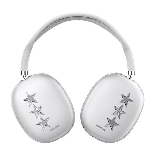 SILVER AIRPODS MAX CLEAR CASE_TRIOSTA [에어팟맥스-클리어젤리]