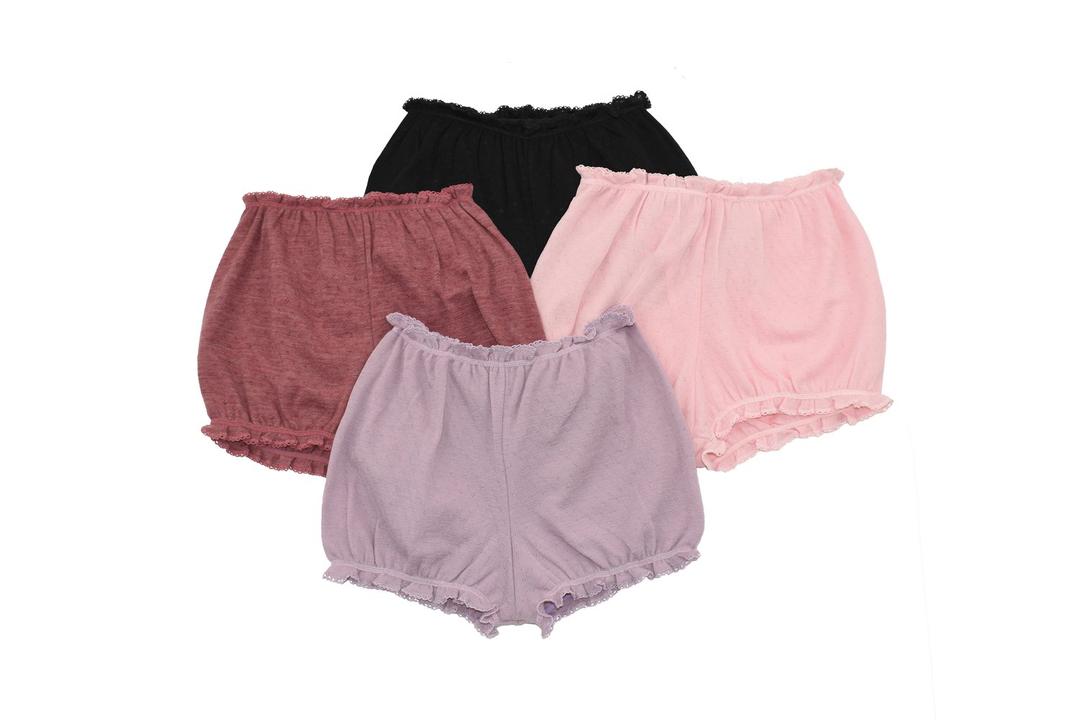 Pointelle Deadstock  Ultrafine Merino  Wool Collection Pettipants Bloomers