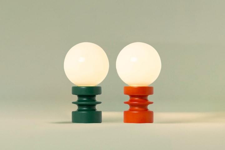 [해외] 빈티지 오렌지/그린 full moon달조명 포인트 인테리어 무드등_A타입