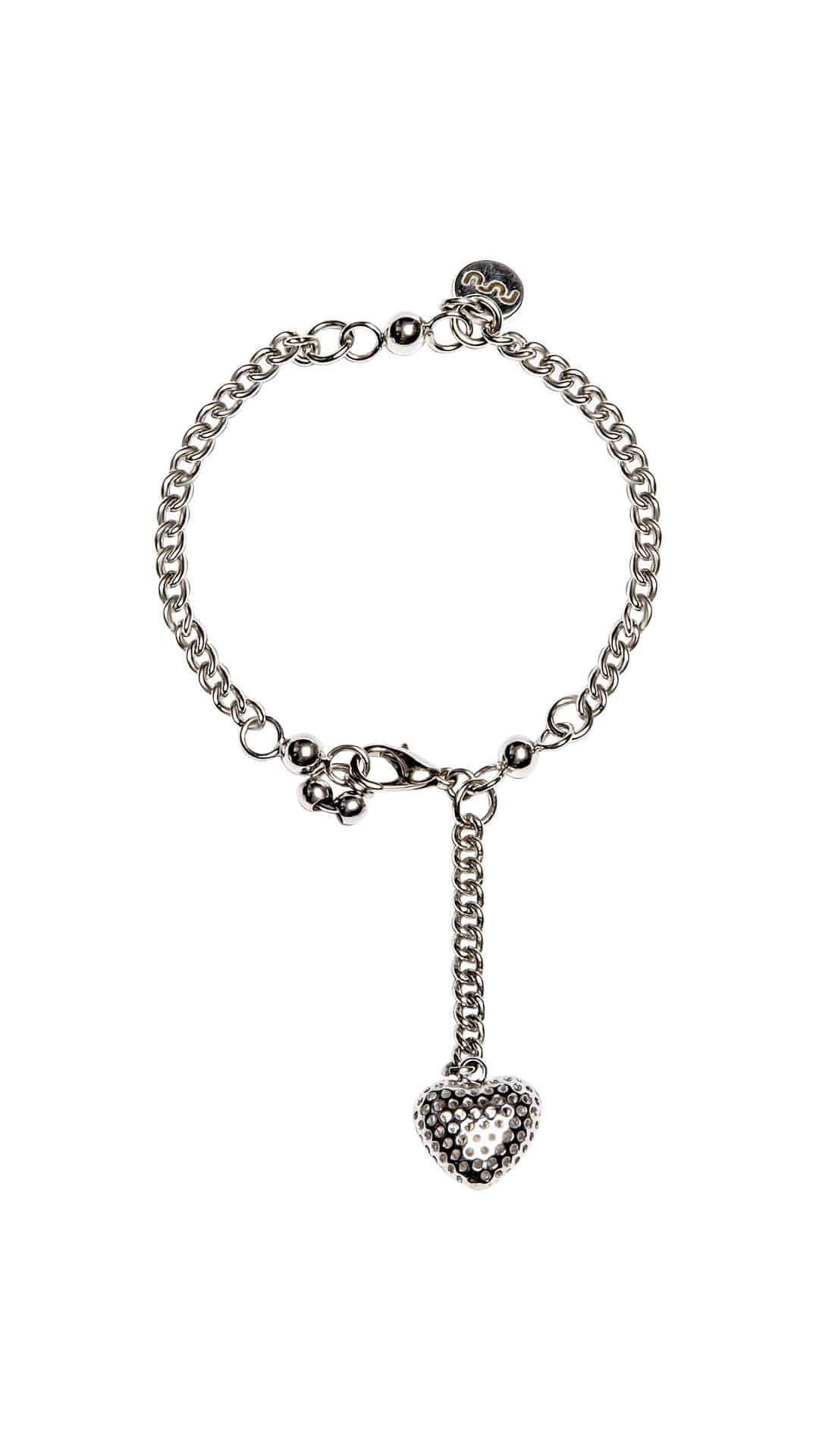 [ruru] HEART PIERCING BRACELET