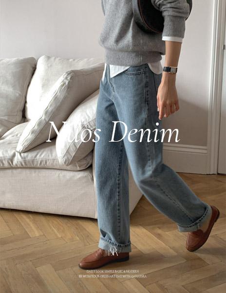 [ordinaire] 누오스 데님 (숏·롱/XS-L/숏L 단독주문시당일발송) (청바지 추천)