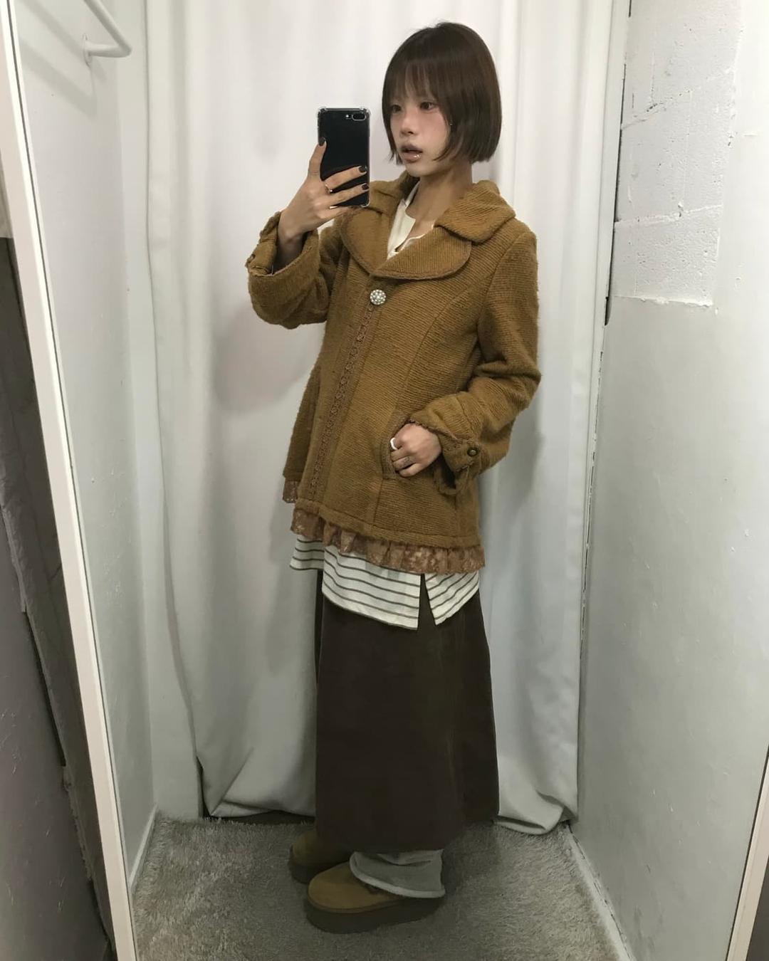 🌰엑시즈팜 톤온톤 코디🌰 | 후루츠패밀리