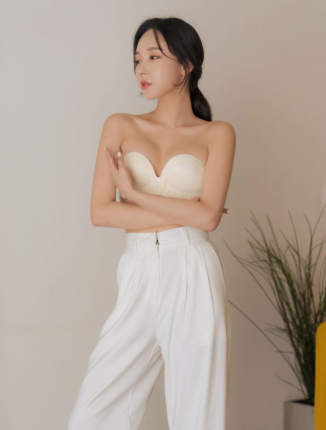 [1cm]웨딩 오프숄더 브라