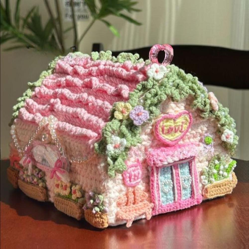 키치한 하우스 뜨개질 diy키트 코바늘 힐링 취미 뜨개 키트