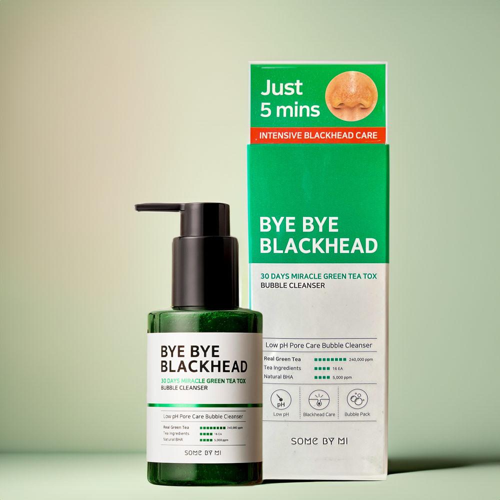 썸바이미 바이바이 블랙헤드 그린티 버블 클렌저 (120g) 당일배송