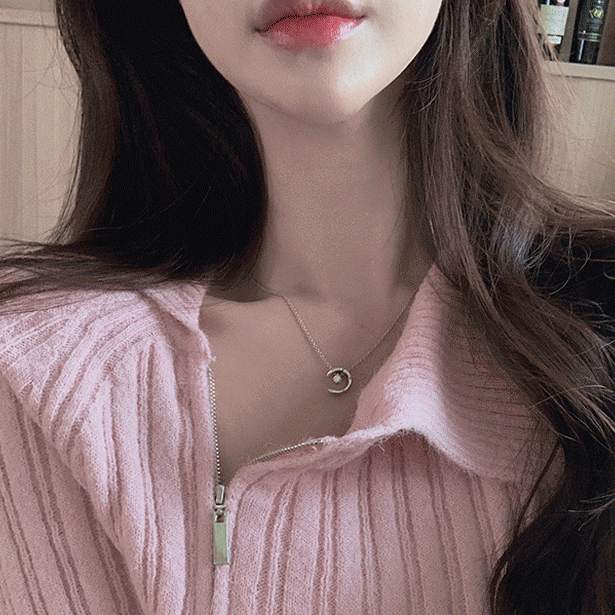 헤븐 투웨이지퍼 cardigan  (울30% 캐시미어20% 알파카20%)