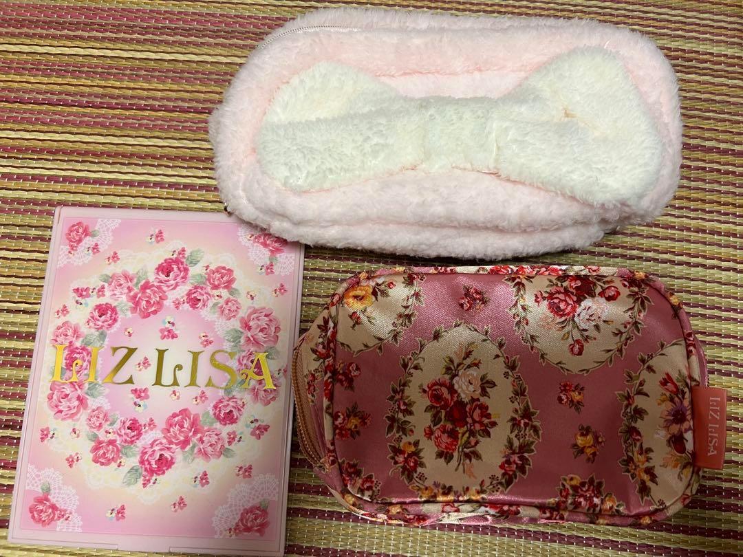 LIZLISA  파우치2개、거울