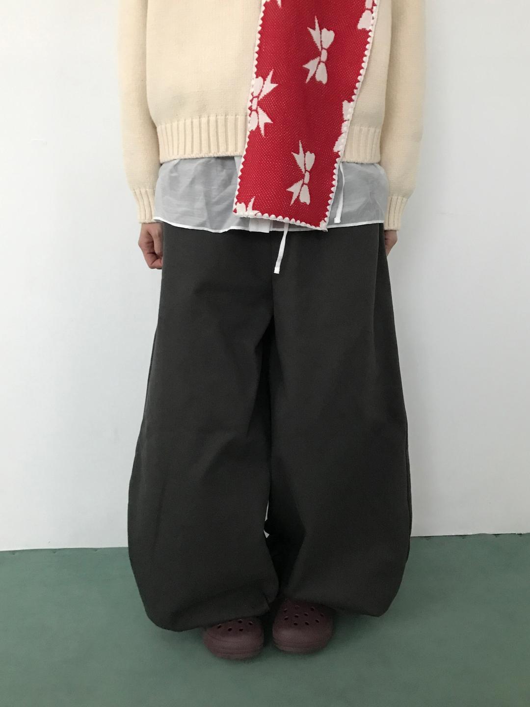 ALADDIN BALLOON WIDE PT (GRAY / BLACK)