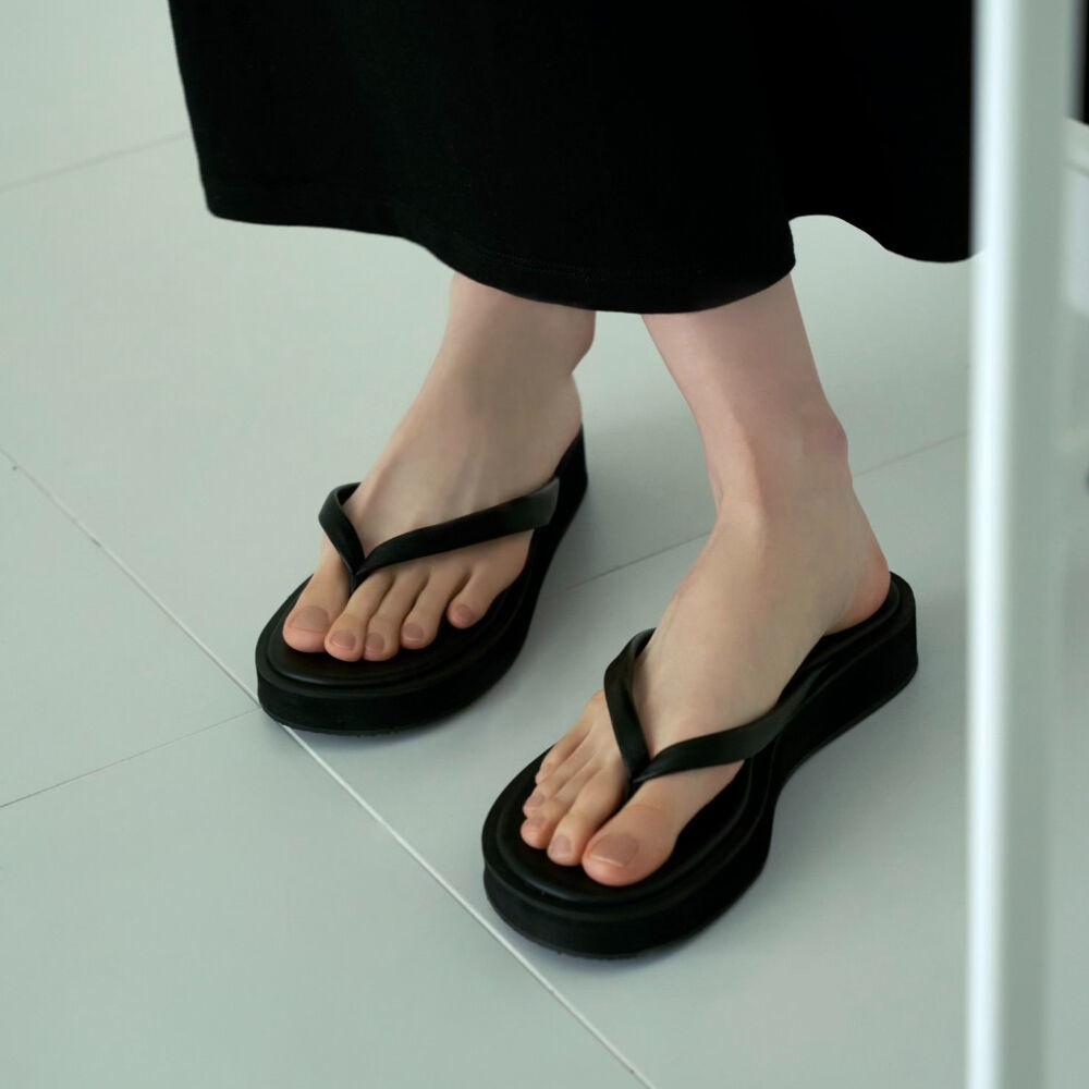 platform flip-flops (3 colors)