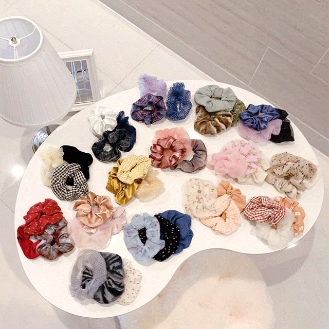 [무조건1+1] 신상추가! 톤다운 곱창밴드 스크런치 헤어acc