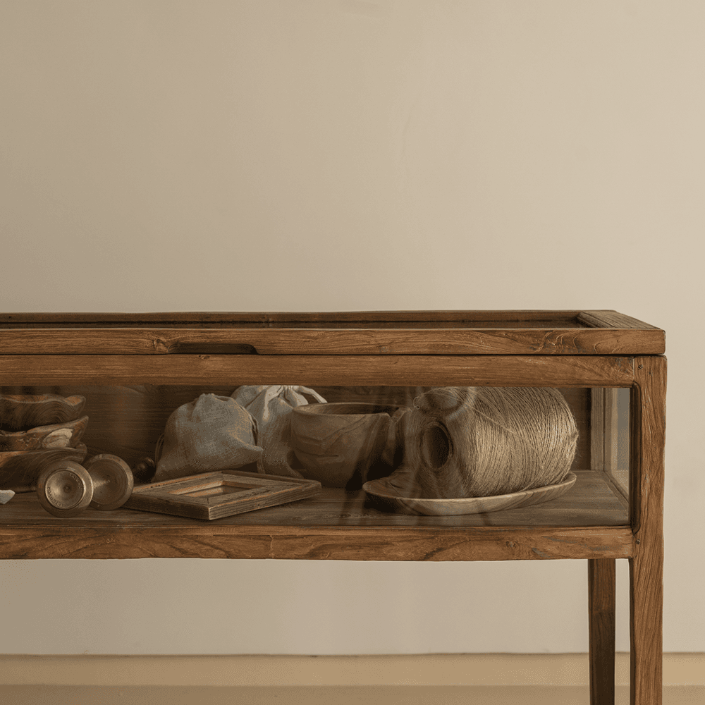 Glass console