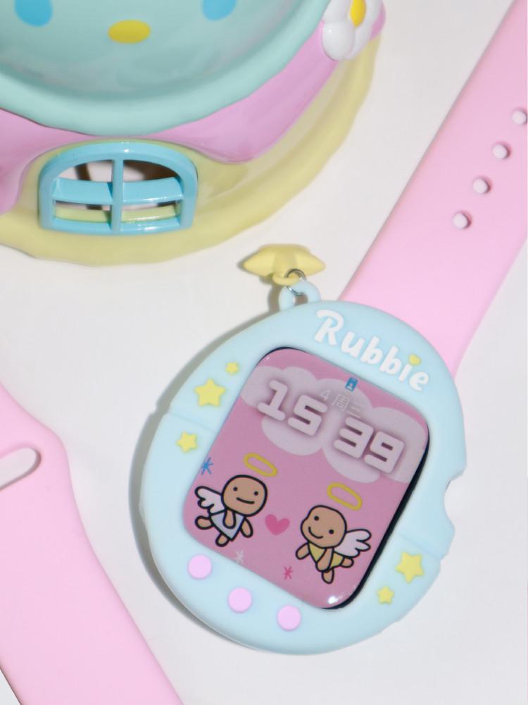 수심 Bubbly Watch Strap2 다마고치 민트 애플워치 스트랩 키치 케이스 줄