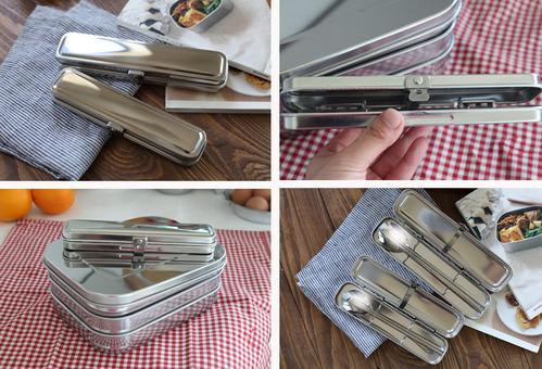 스텐레스 수저케이스/ 도시락 수저세트