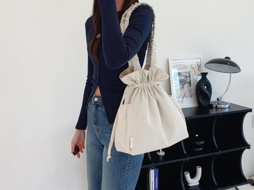 🌈 여름 신상 셔링 나일론 복조리 에코백