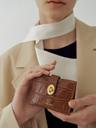 Roto wallet (Croc brown)