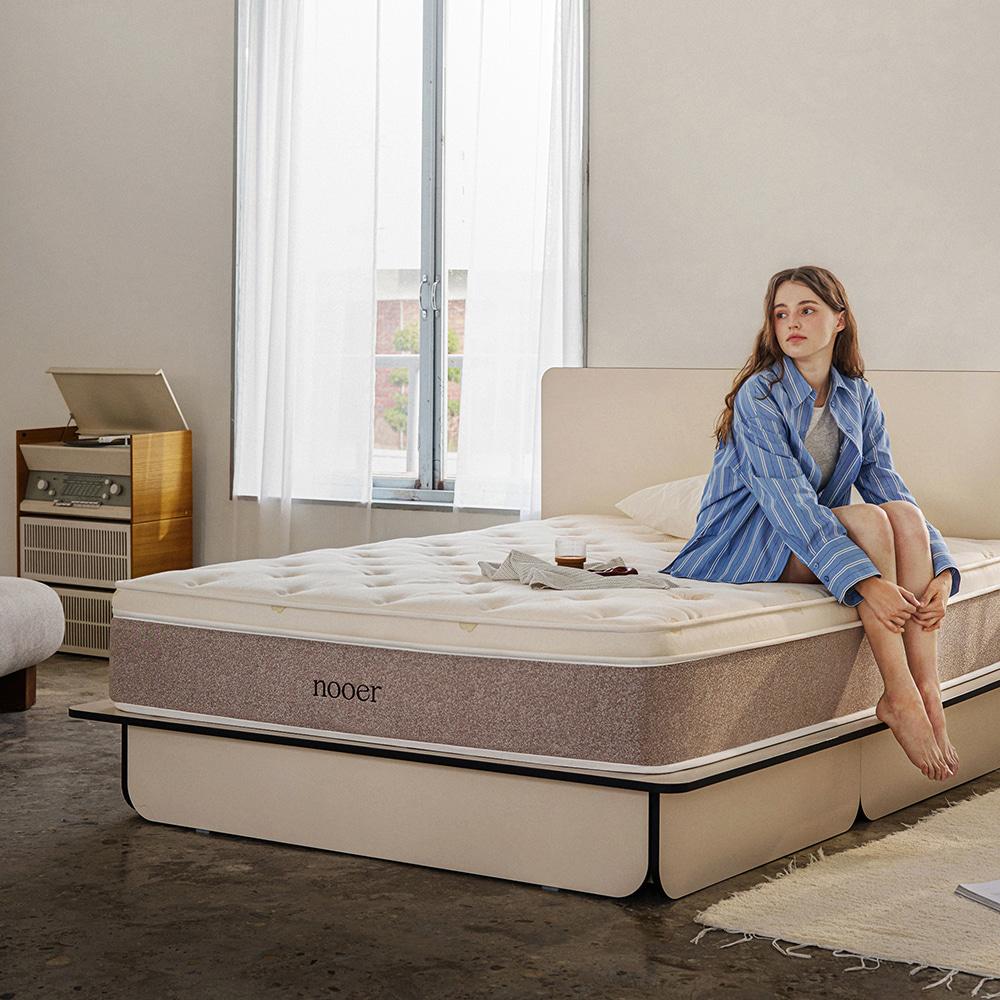 포근히 누어 매트리스