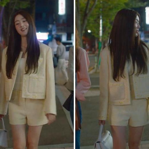 낸시부 트위드 자켓 (소쟌, 한선화 착용)