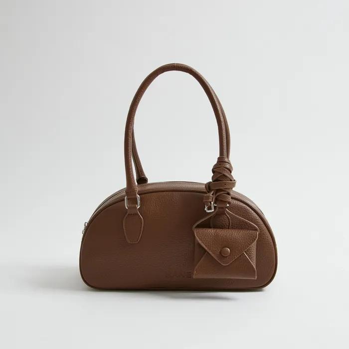 [SET] 메신저 & 라운드 볼링백_Classic Brown