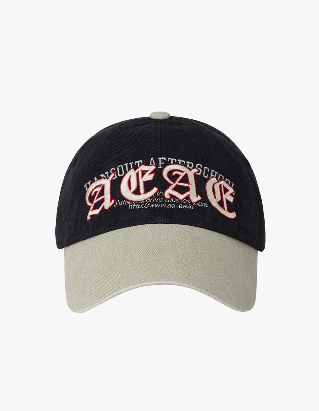 Layered Logo Cap - Navy