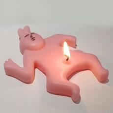 생일 이색 양초 토끼 선물 촛불 [국내발송]