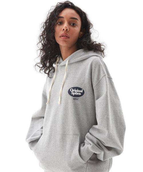OS LOGO HOODIE_GRAY