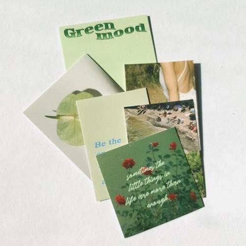 green mood 리무버블 스티커팩