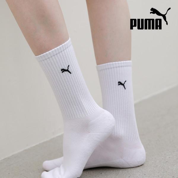 PUMA 데오드란트 쿠션 장목양말 3팩(PACK)