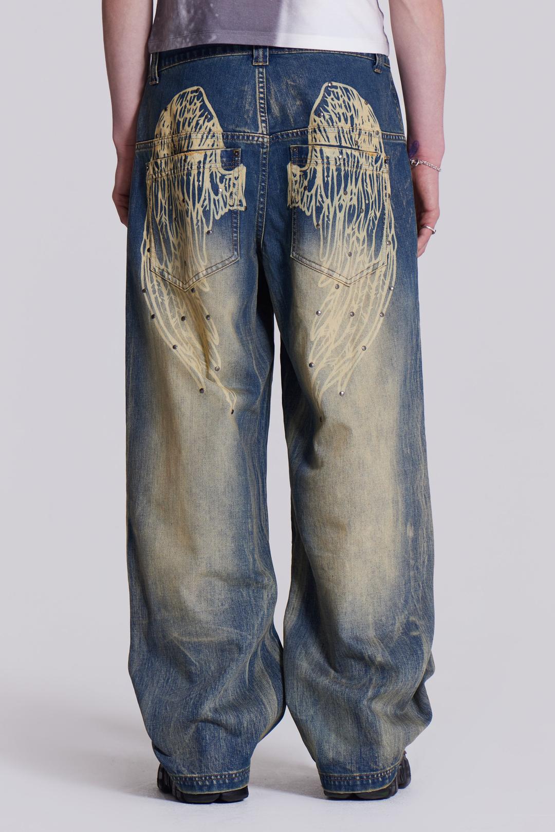 Blue Ethereal Colossus Jeans - W26 / Blue