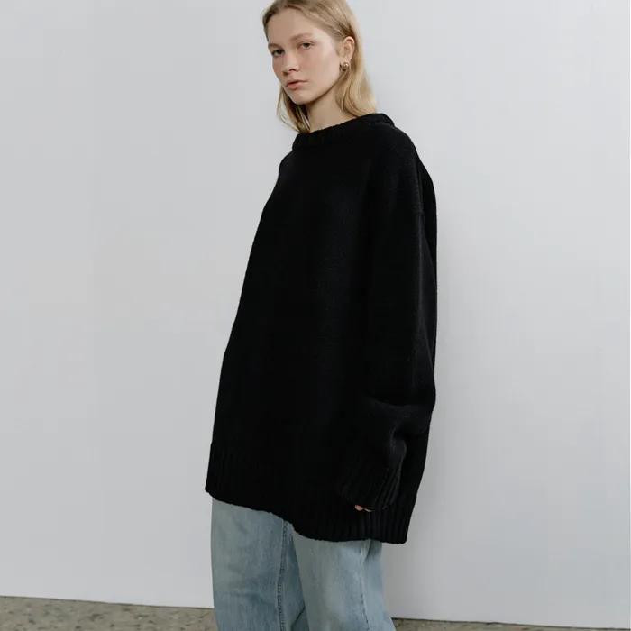 Crew Heavy Sweater_Black