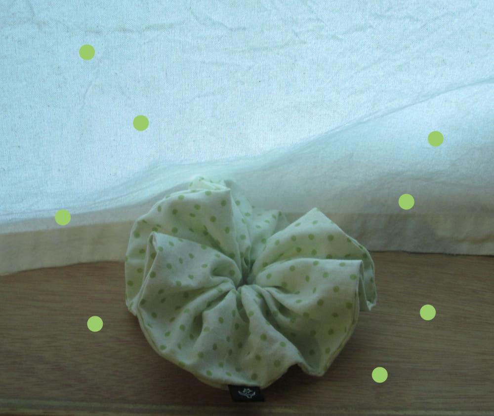 [handmade] 초록 스크런치 (2type)