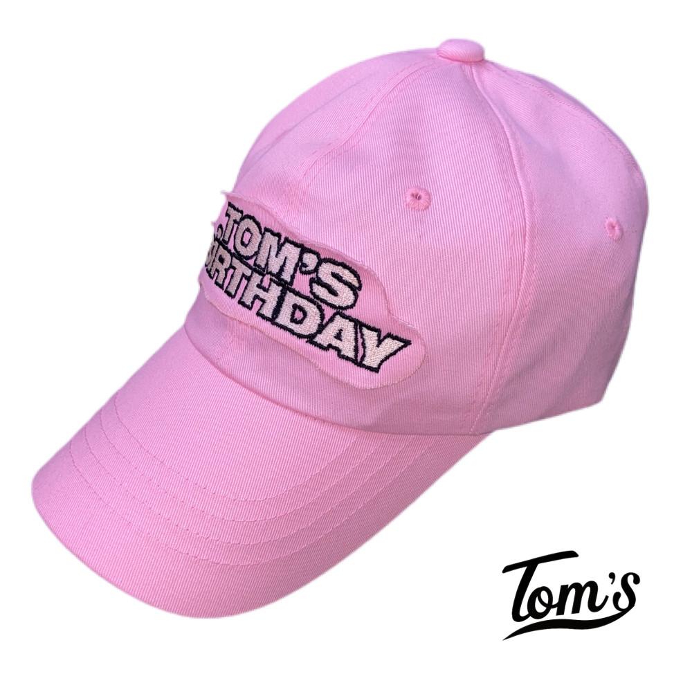 [톰스벌스데이] TOM'S CAP PINK TBD 볼캡 핑크
