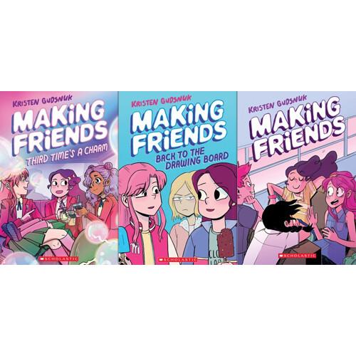 Making Friends 시리즈 페이퍼백 3종 세트