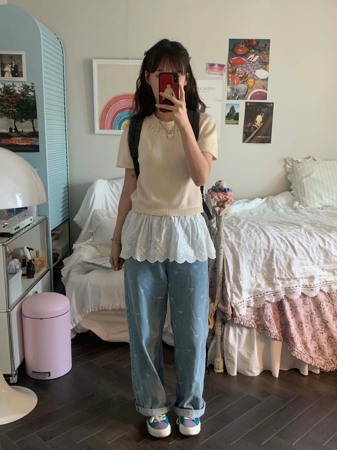 슈가파우더 레이어드 스커트