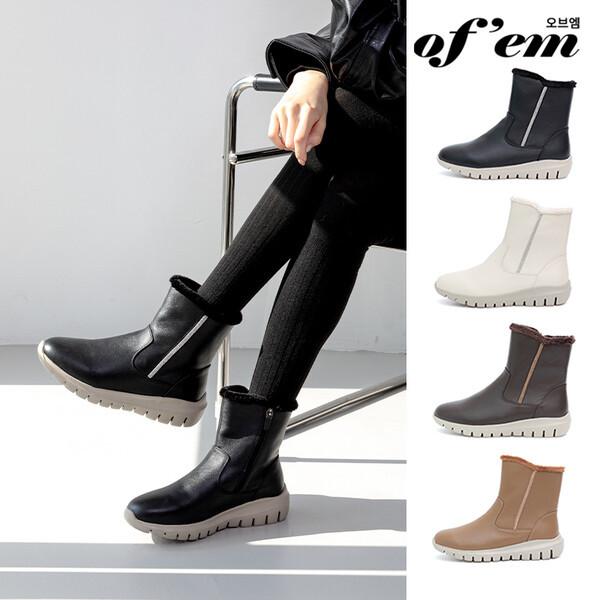 오브엠 여성 쥬얼 윈터 부츠