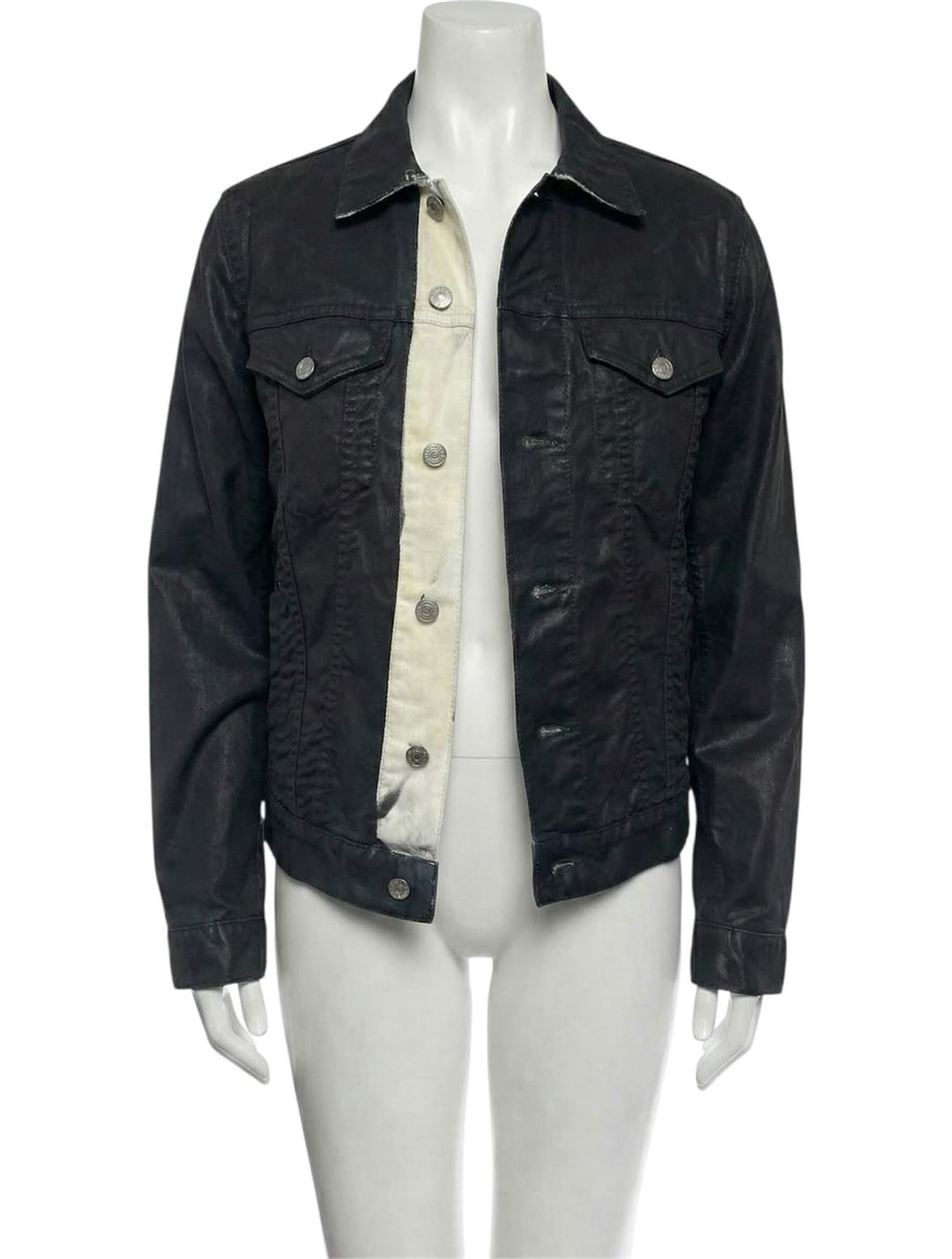 paint denim jacket | 후루츠패밀리