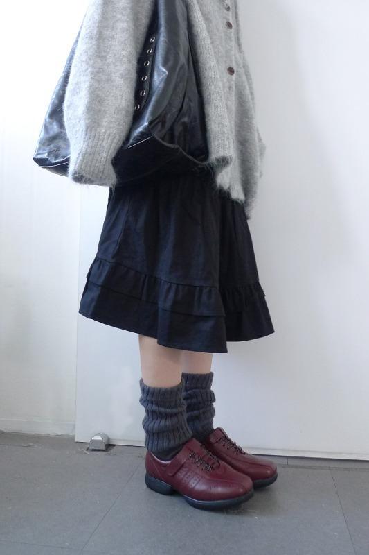 hard cotton skirt (2color)