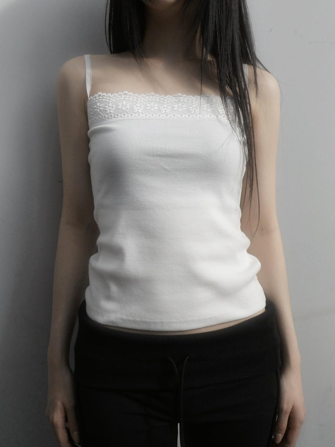 젤레나 fin lace sleeveless