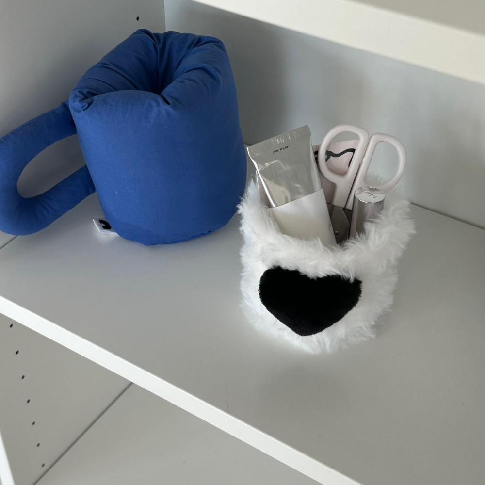 [ HEART OBJET POT ]  퍼팟 오브제팟 팟커버 화분 미니화분  플랜테리어 인테리어소품 사무용품정리 다용도보관함 데스크테리어 데스크오거나이저