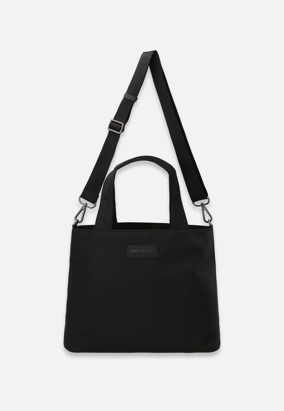 리사이클 라운드 토트백 [블랙]