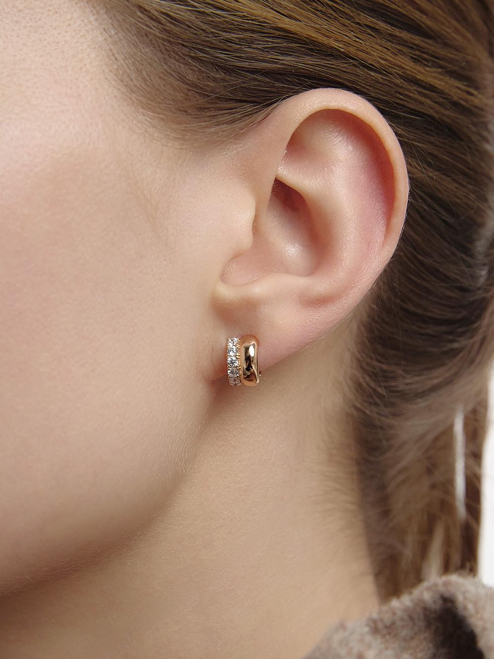 샴페인 풀문 실버(P) 듀오 샤인 귀걸이 S HL2E63238P9XXX