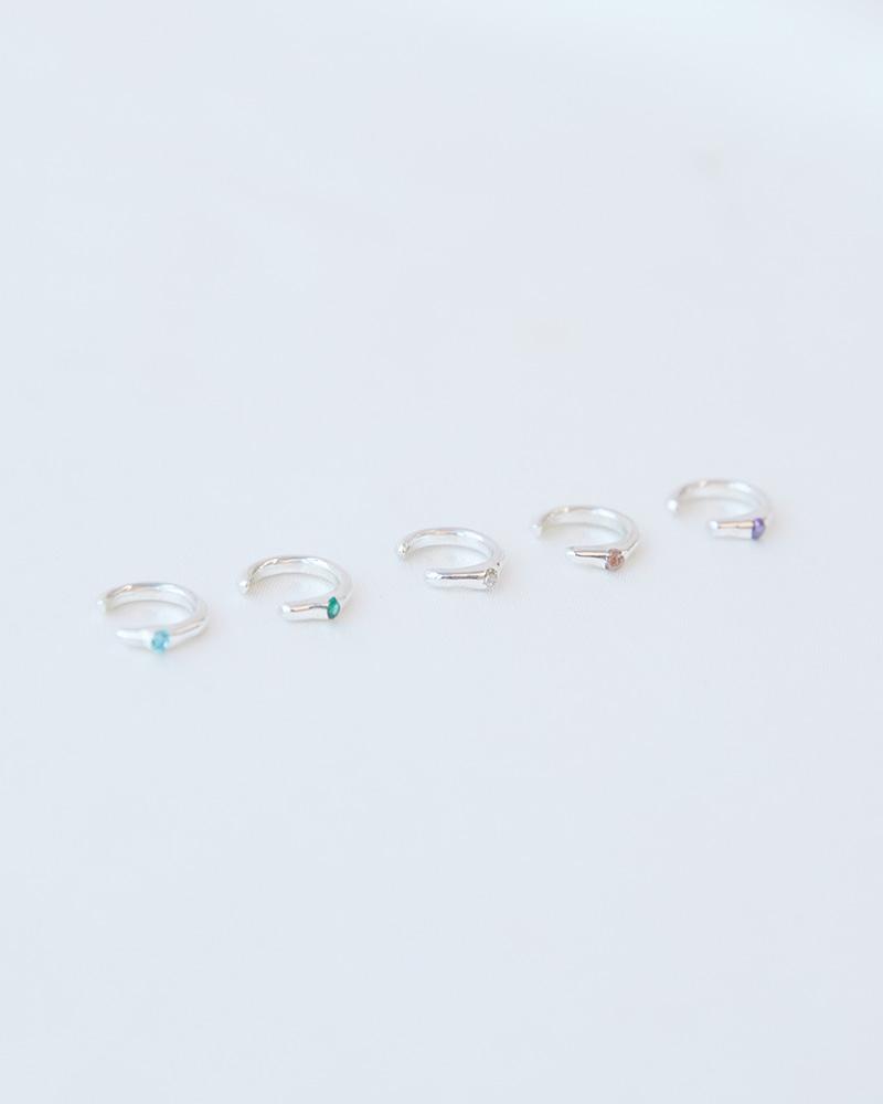 imbalance stone earcuff