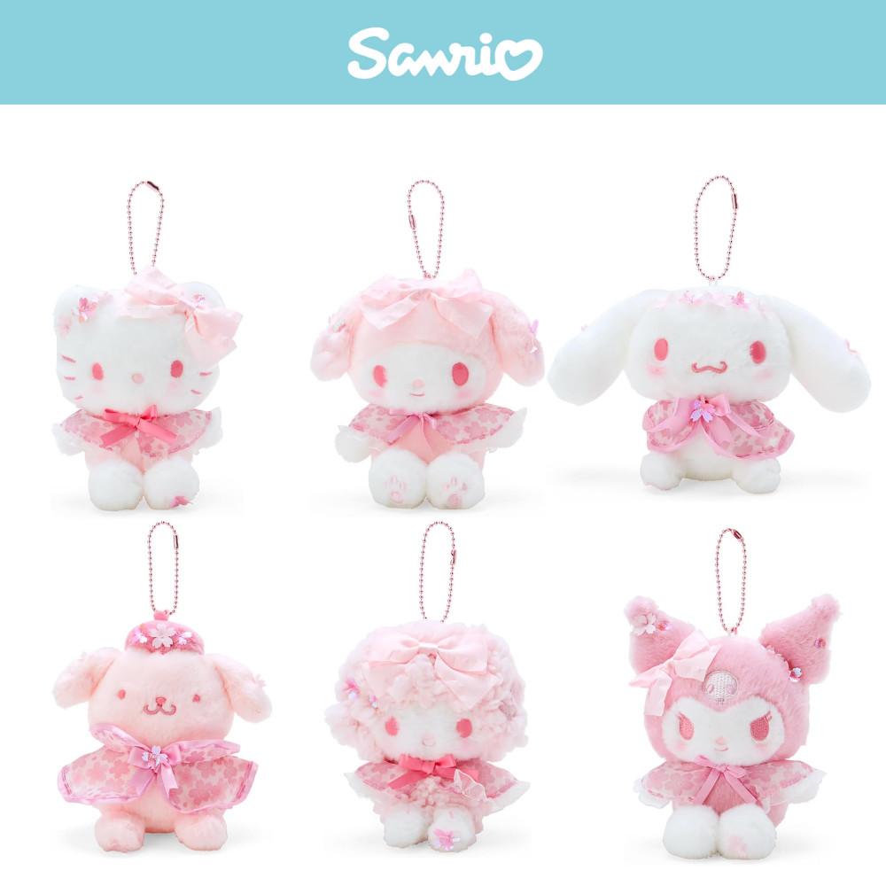 일본 산리오 사쿠라 디자인 시리즈 마스코트 키링 키홀더