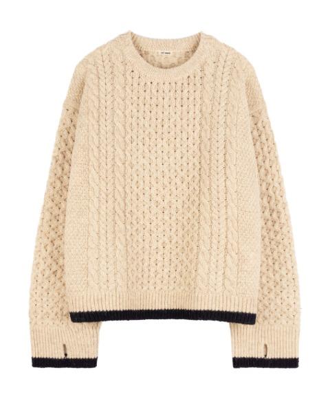 [REFOMED] "GUNTE\" KNIT SWEATER (OFF)
