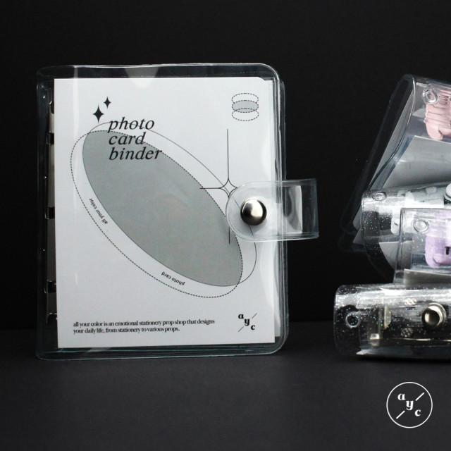 [1+1][photo card binder] 포카 바인더 콜북 콜렉트북 포토카드 속지 포함 3공 앙스타 파샤 모동숲 아미보