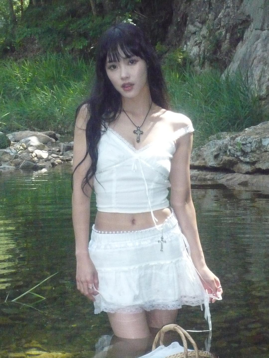 white angel two-piece