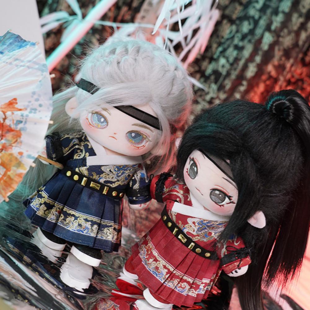 20cm 인형옷 동양고전 솜인형 옷장 중국 남자 한푸